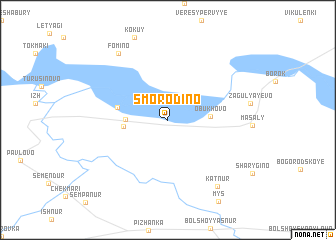 map of Smorodino