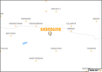 map of Smorodino