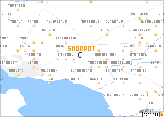 map of Smørpøt