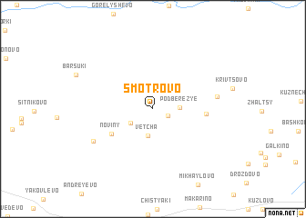 map of Smotrovo
