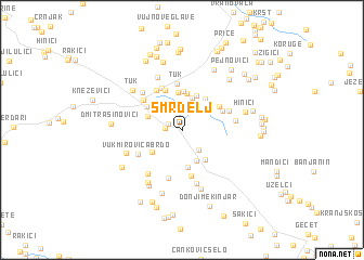 map of Smrdelj