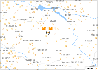 map of Smreka