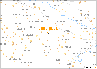 map of Smudinoge