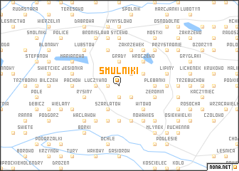 map of Smulniki