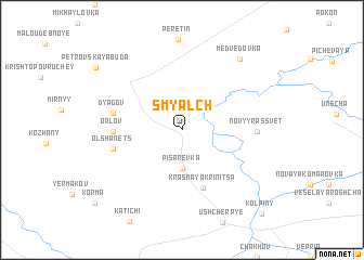 map of Smyal\