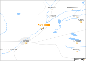 map of Smychka
