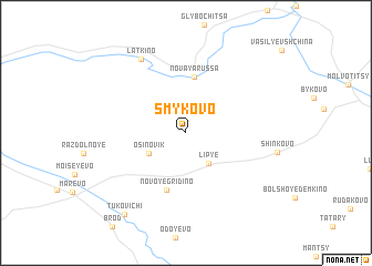 map of Smykovo