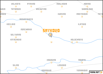 map of Smykovo