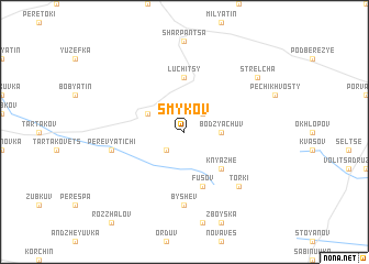 map of Smykov