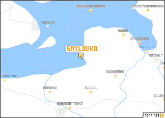 map of Smylovka