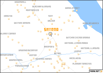 map of Smyrna