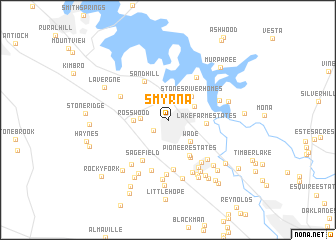 map of Smyrna