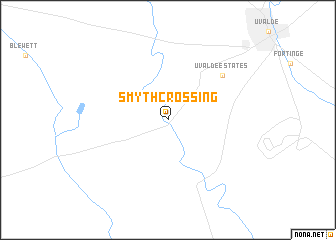 map of Smyth Crossing