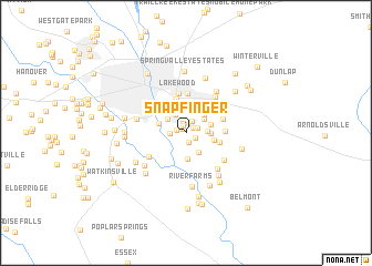 map of Snapfinger