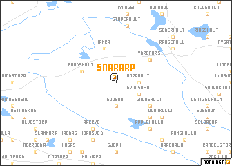 map of Snararp