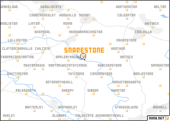 map of Snarestone