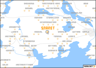 map of Snåret