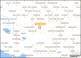 map of Snarup