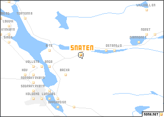 map of Snaten