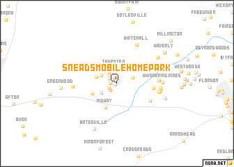 map of Sneads Mobile Home Park