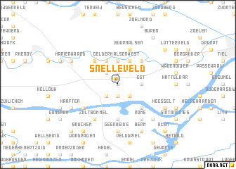 map of Snelleveld