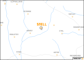 map of Snell