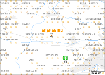 map of Snepseind