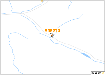 map of Snerta