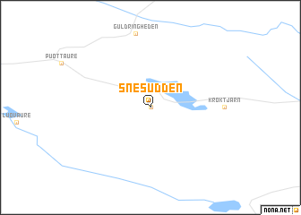 map of Snesudden
