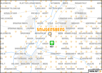 map of Snijdersberg