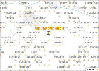 map of Snijders-Chaam