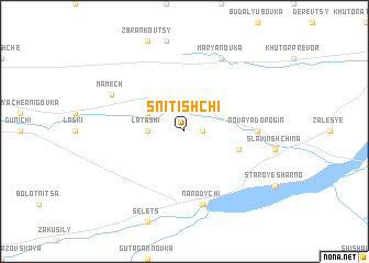 map of Snitishchi