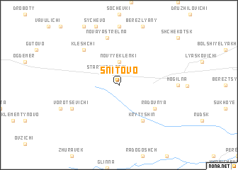 map of Snitovo