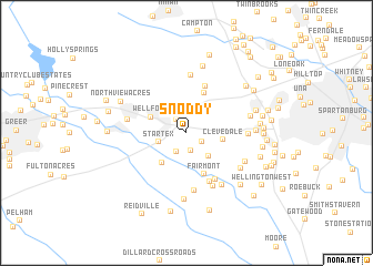 map of Snoddy