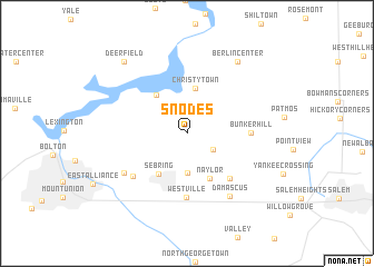 map of Snodes