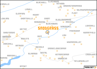 map of Snodgrass