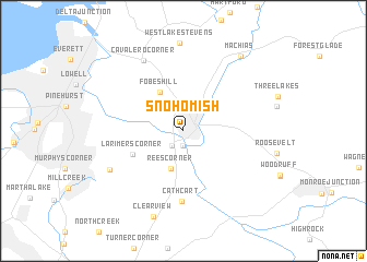 map of Snohomish