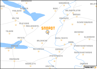 map of Snopot\