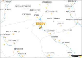 map of Snopy