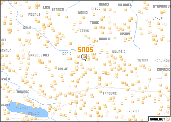 map of Snos