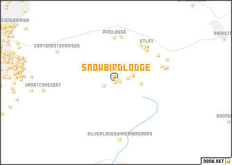 map of Snowbird Lodge