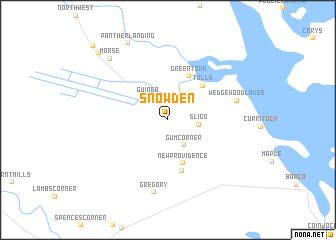 map of Snowden