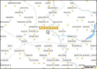 map of Snowidowo