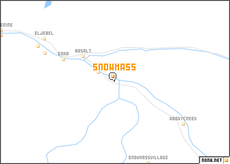 map of Snowmass