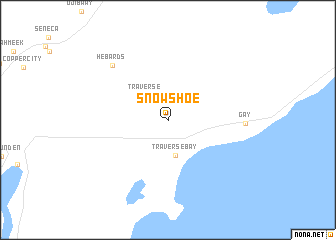 map of Snowshoe