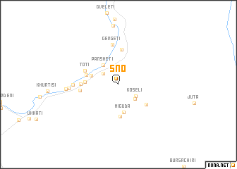 map of Sno