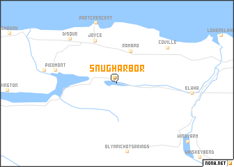 map of Snug Harbor