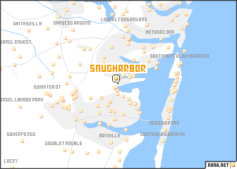 Snug Harbor (United States - USA) map - nona.net