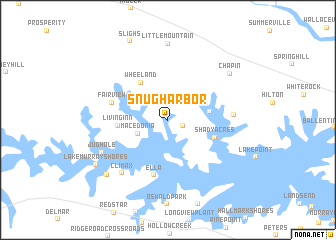 map of Snug Harbor