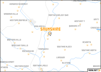 map of Snumshire